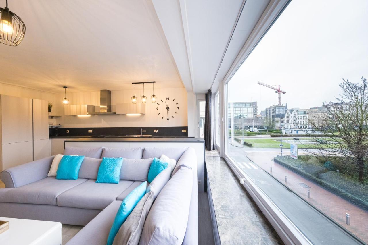 Ostend Center Parkview Apartment Free Parking Exterior foto